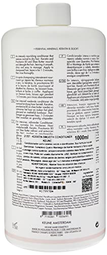 Keune Care Keratin Smooth Conditioner, Pearlescent, 1 l (Pack of 1) - Image 2