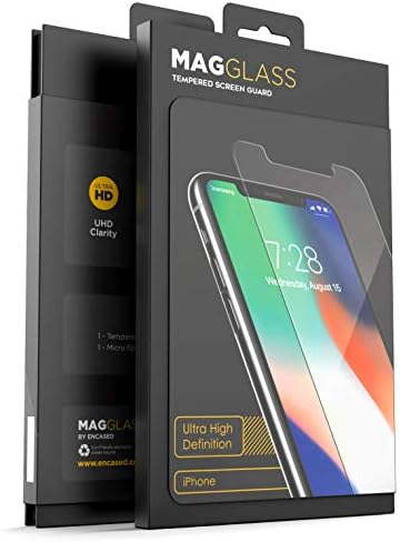 magglass iPhone 11 Pro Max/iPhone Xs Max Tempered Glass Screen Protector - UHD Ultra Clear Scratch Resistant Display (Bubble Free - Case Friendly)