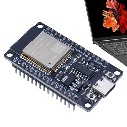 Tarjeta de Desarrollo - Microcontrolador de Doble Modo, Soluciones WiFi para IoT | Procesador de 2,4 GHz, Tarjeta IoT, Chip WiFi, cámara, Kit de programación móvil e IoT
