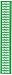 Brady 91968 Semiconductor & Chemical Pipe Markers, B-946, 1/2" Height X 2 1/4"W, White On Green Pressure Sensitive Vinyl, Legend "Spare"