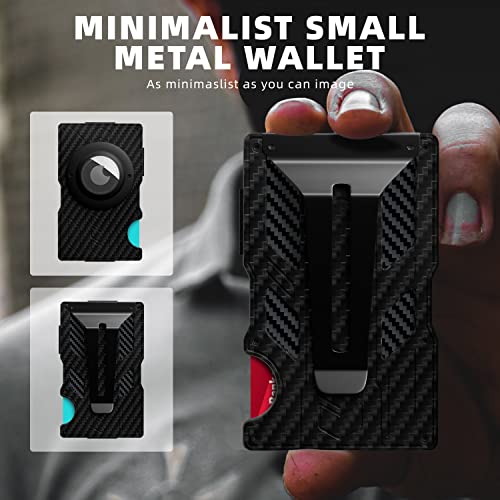 Zitahli Airtag Wallet-Minimalist Wallet-Slim Money Clip-Aluminum Metal-Rfid Blocking-Gift Box #TOP1