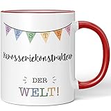 JUNIWORDS Tasse, Bester Karosseriekonstrukteur der Welt, Rot (5705521)