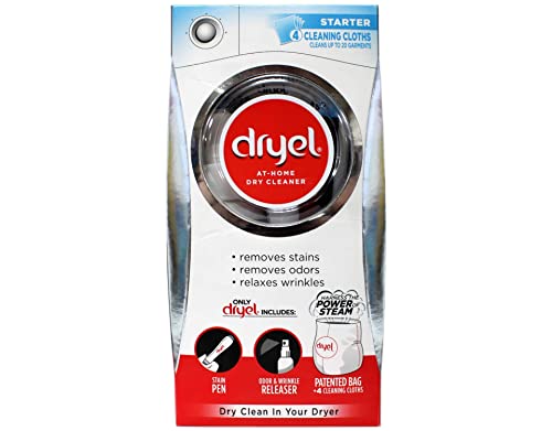 Dryel At-Home Dry Cleaning Starter Kit With Bag, Breeze Clean Scent 1 kit