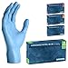 Produktbild ARNOMED Einweghandschuhe Blau Extra Stark, Einmalhandschuhe in M, 50% dickere Nitrilhandschuhe, 100 Stk./Box, Handschuhe Einweg puderfrei, latexfreie Gummihandschuhe, Einweghandschuhe in S, M, L & XL