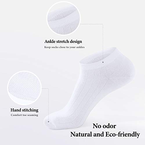 Image of ROSEHONEY Womens Socks Low Cut Ankle Athletic Thin Cotton Casual Short Socks 6 Pairs