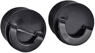 Scupper Plugs For Kayak,Scupper Kayak Plugs 4 Pcs Boat Canoe Kayak Boat Scupper Stopper Bungs Drain Holes Plugs Accessories Black