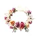 Ever Fairy Boda Novia Floral Guirnalda Corona Dama de Honor de Playa...
