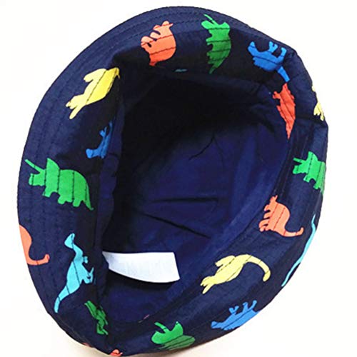 KESYOO Criança Verão Dinossauro Chapéu Chapéu de Sol Animal Criança Crianças Chapéu de Pescador para