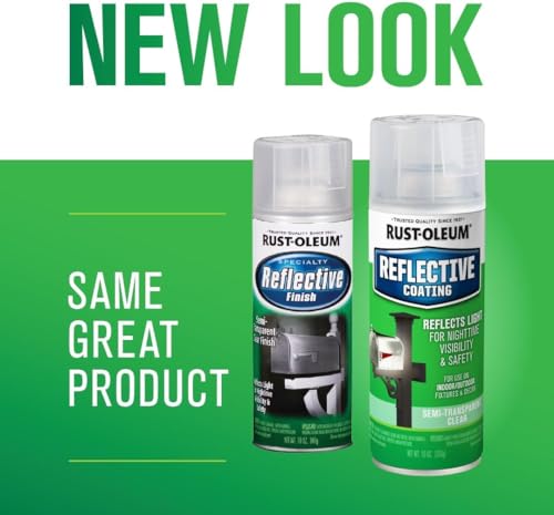 Rust-Oleum 214944 Specialty Reflective Spray, Semi Transparent Clear Finish,10oz - Pack of 2 - image 3