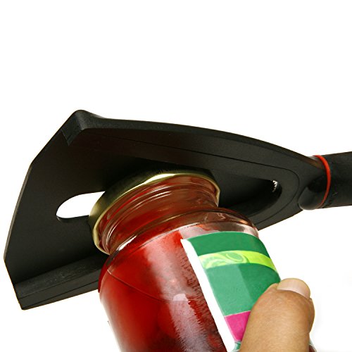 Norpro Grip-Ez Jar Opener Stainless Steel, 10In/25.5Cm, Black #TOP1