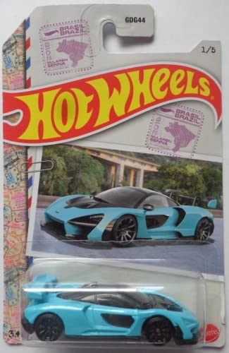 Hot Wheels 2022 - McLaren Senna - Teal - 1:64 miniatura 1