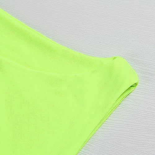 Artfish Women's Sleeveless Cropped Shirts High Neck Stretchy Fitted Basic Crop Tank Top - Image 3