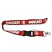 1pcs Red Color Ducati Logo Superbike Lanyard Keychain Accessories Motorbike Motorcycle Lanyard Badge Holder