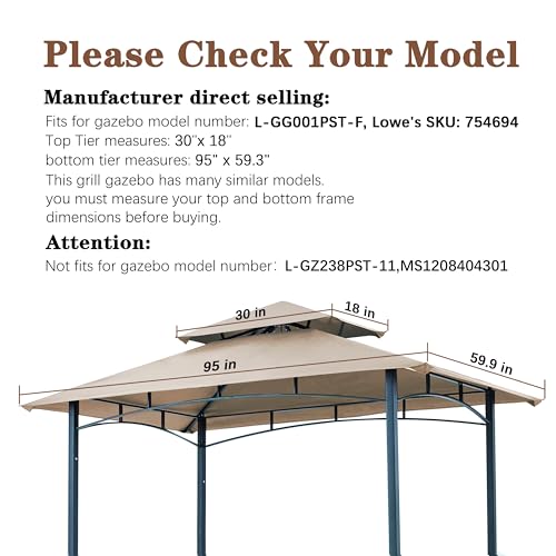 La Mejor comparativa de Gazebo home line los diez mejores. 5 Imagen adicional