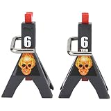 ESTRUCTURA RESISTENTE: Aptos para usar en exteriores, cuentan con un marco de metal con recubrimiento en polvo para mayor resistencia a la corrosión. Con gran zona de apoyo en forma de U para mayor estabilidad de la carga