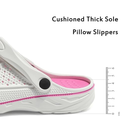 Image of INMINPIN Mens Womens Garden Clogs Shoes Beach Slippers Pool Water Sandals with Comfortable Arch Support Insole