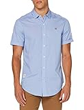  Napapijri Herren GODE SS Freizeithemd, Mehrfarbig (LBLUE Check 36C 36C1), X-Large (Herstellergröße:XL)