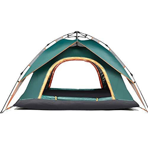 Carpa para camping automática 3-4 personas verde miniatura 5