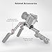 SmallRig Base Plate, Camera Baseplate with 15mm Rod Clamps, Tripod Mounting Plate for DSLR Camera Video Camera - 1775