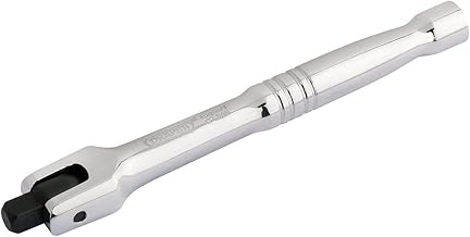 Draper B57/B 1/4 "Square Drive mango Flexible (150 mm), color azul