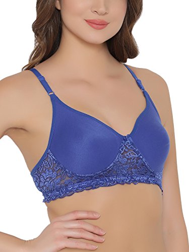 Image of Clovia Women's Pack of 2 Cotton Rich Non-Wired Spacer Cup T-Shirt Bra