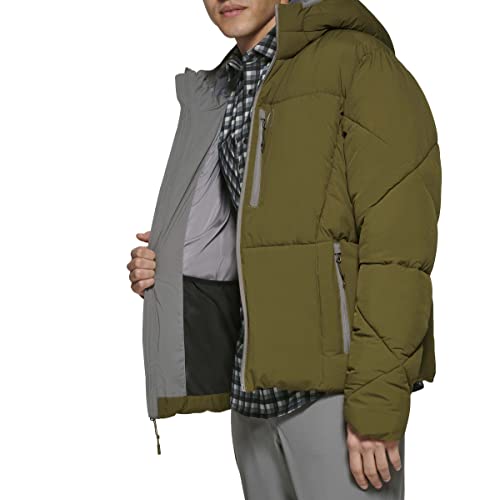 Image of BASS OUTDOOR mens Quilted Glacier Hiking Puffer