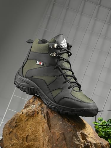 Image of Leo Men's Waterproof Non-Slip Lightweight Outdoor Mid Top Ankle Boots For Men Boots For Men