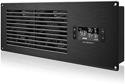 AC Infinity AIRFRAME T7-N Black, High-Airflow Cooling Fan System 400mm
