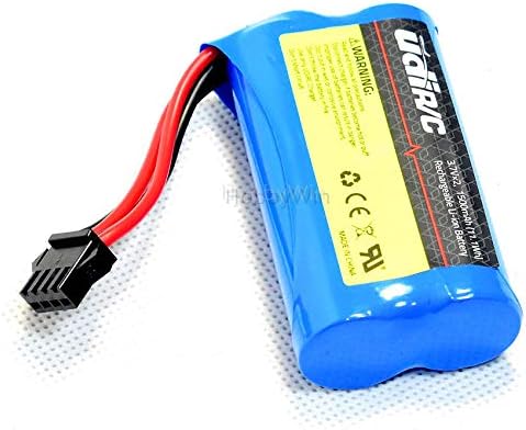 UdiR/C Part UDI009-14 Battery 7.4V 2S 1500mAh SM-4P Plug for RC Racing Speed Boat