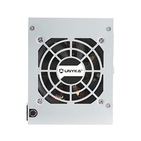 Fuente Alimentaci??n Unykach SFX mATX (Formato cuadrado) 450W - 1x ventilador 8cm - 24 pins - 2 x SATA - 2 x Molex - 1 x 20+4 pin - 1 x 4 pin 12V - CE - RoHS – Bild 4