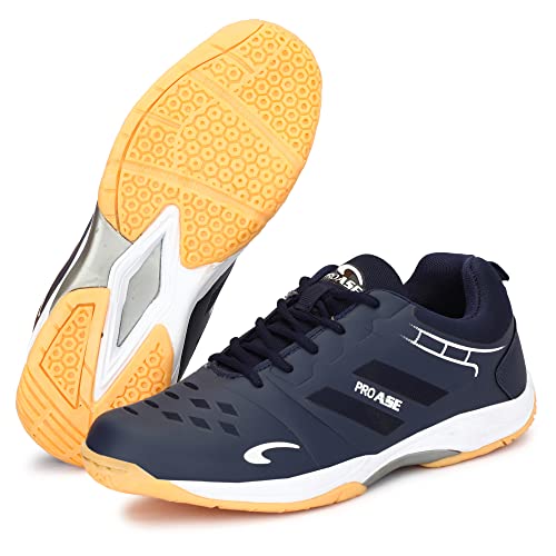 PRO ASE Men's Badminton Shoes (BG015_Blue_07)
