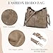 Imagen de VX VONXURY Bolso Mujer Bolso Bandolera Mujer de Cuero PU Bolso Mujer Grande con Bolsillo Lateral Bolso Hombro Mujer para Diario Trabajo Compras