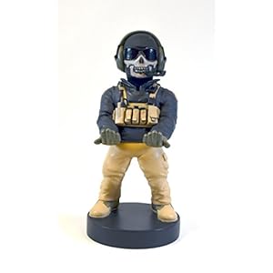 Collectible Call of Duty Ghost Cable Guy Device Holder – works with PlayStation and Xbox controllers and all Smartphones…