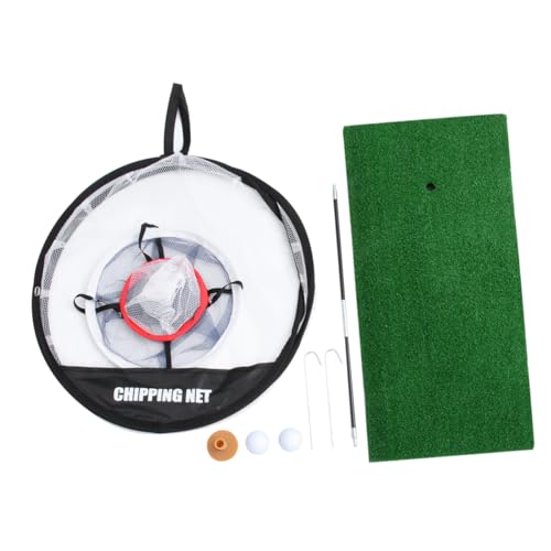 Abaodam Portable Chipping Practice Net Chipping Pitching Cage Metal Net Training Aid