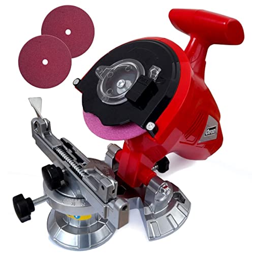 Affilacatene elettrico per motosega Smerigliatrice elettrica 300W affila catene affilacatena motoseghe elettrico 8400RPM 3 Dischi