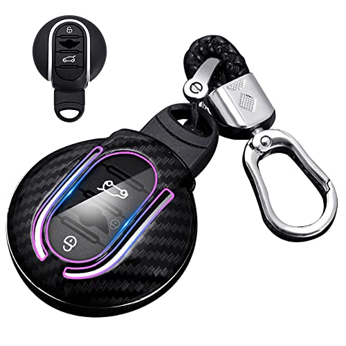BMW MINI キーケース ミニクーパー MINI キー カバー キーホルダー ABSプラスチック BMW ケースクロスオーバー(MINI crossover) F60 MINIクラブマン(MINI Clubman) ミニ Fシリーズ F54 F55 F