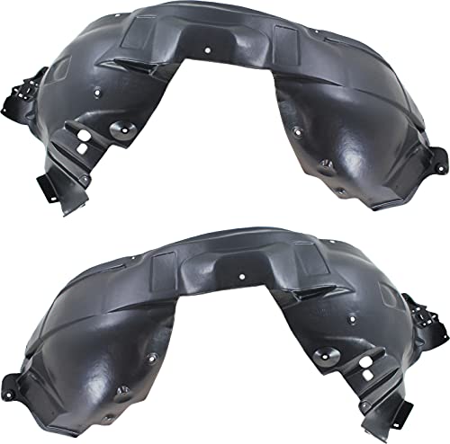 Garage-Pro Fender Liner SET Compatible with 2011-2014 Ford Edge, Fits 2011-2015 Lincoln MKX Front, Driver and Passenger Side