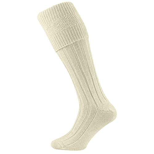 Saltire Black Kilt Socks All Sizes | Piper Store