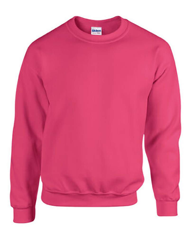 Gildan Men's Heliconia Sweatshirt Adult 50/50. Crew Neck Sweatshirt/18000, Xl, Xl