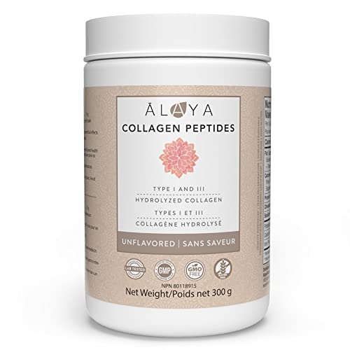 Alaya Naturals Collagen Peptides Powder – Non-GMO, Grass-fed Hydrolyzed Collagen Peptides