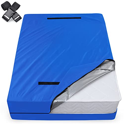 Mattress Bags For Moving Mattress Storage Bag Twin Waterproof With Strong Handles & Straps Reusable & Dustproof Mattress Protector For Heavy Duty Or Household Items #TOP7