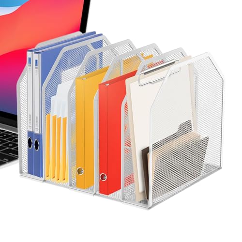 Organisateur de bureau pour documents réglable et vertical