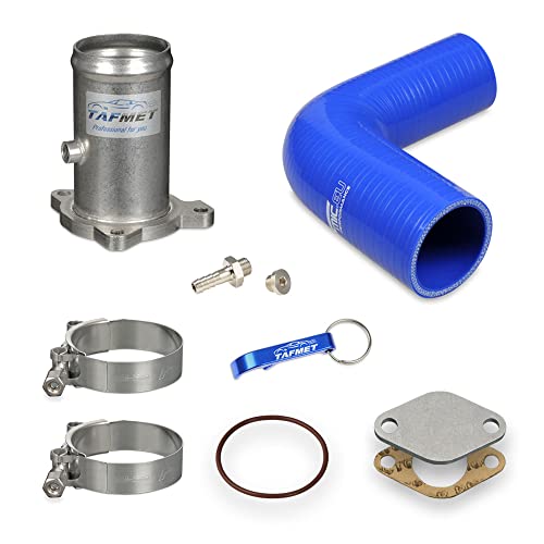 Vanne EGR - Kit de réglage de tuyau de rechange pour VW Audi Seat Skoda avec moteurs 1.4 1.9 TDI - Bleu Cover