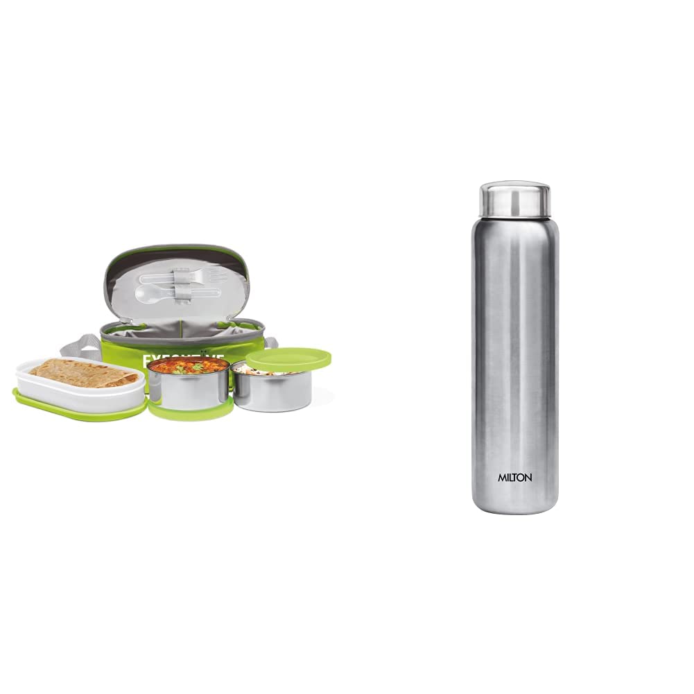 Milton Aqua 1000 Single Walled Stainless Steel Fridge Water Bottle