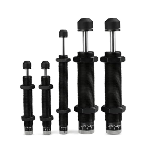 Amortisseur hydraulique pneumatique AD1410 tampon de choc réglable série AD