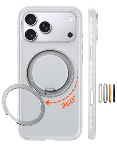 TORRAS iPhone 17 Pro �p�P�[�X �y�J�`�J�`�E���@�\360�x��]�X�^���h�z�����O Ostand O3 Fitness MagSafe�Ή� �ČRMIL�K�i�ϏՌ� �X�^���h �w��h�~ ���ϖh�~ �J�����R���g���[���{�^���t�� �X�g���b�v�z�[�� 