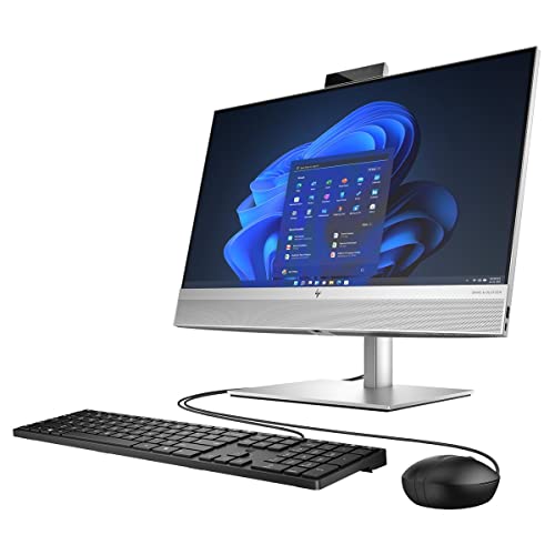 Image of HP EliteOne 840 G9 All-in-One Computer - Intel Core i5 12th Gen i5-12500 Hexa-core (6 Core) 3 GHz - 16 GB RAM DDR5 SDRAM - 256 GB M.2 PCI Express NVMe SSD - 23.8 inch Full HD 1920 x 1080 Touchscreen