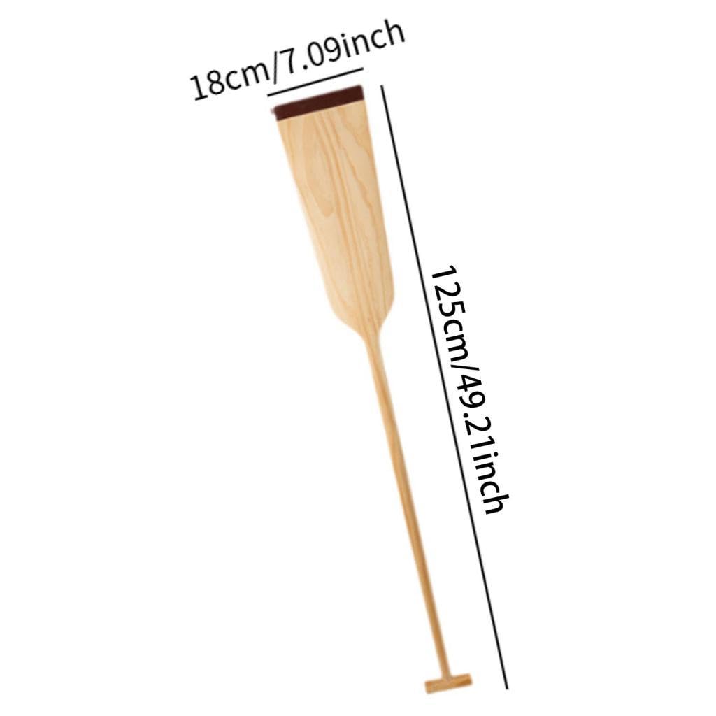 Qianly Remo de Canoa de Madera, Accesorio para Kayak, Diseño Ergonómico, Ideal para Navegación