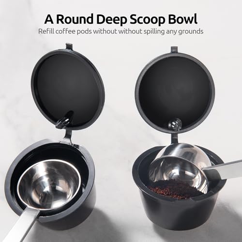 Image of U-Taste Coffee Scoop 1 Tablespoon, 4.3in Long Handle Tbsp Measuring Spoon