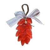 Erdbeerseife am Seil Naturseife Mit Kordel für Waschen und Luftreinigung Verwendet dekorative...